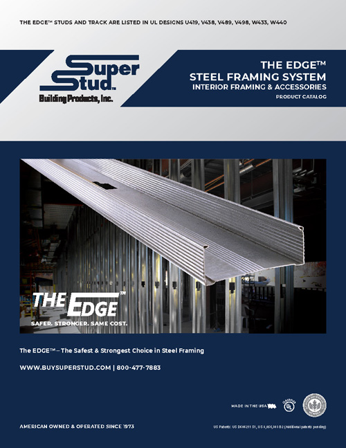 The EDGE™ Steel Framing Drywall System